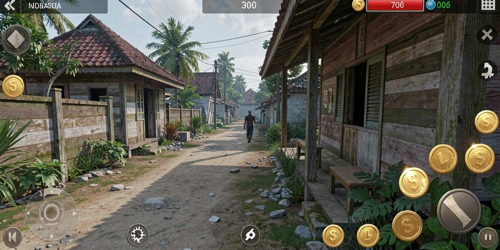 rpvip3 - Tampilan karakter dengan kustomisasi yang menarik.